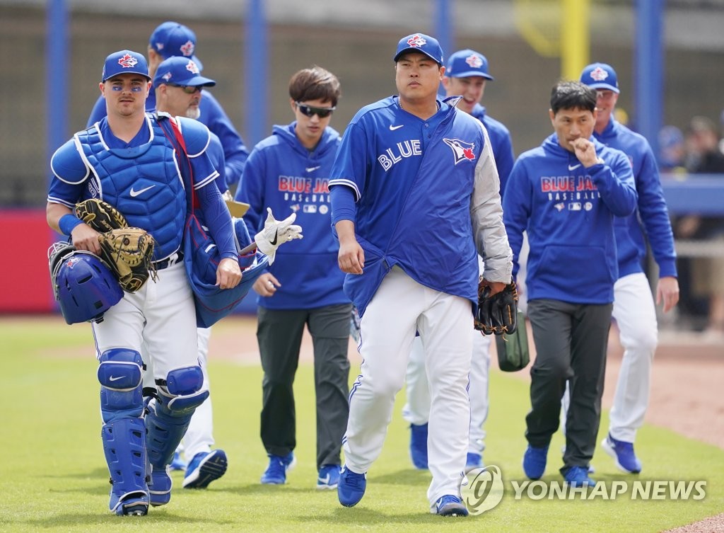 MLB닷컴 "토론토의 '형' 류현진이 돌아온다…특별한 리더"