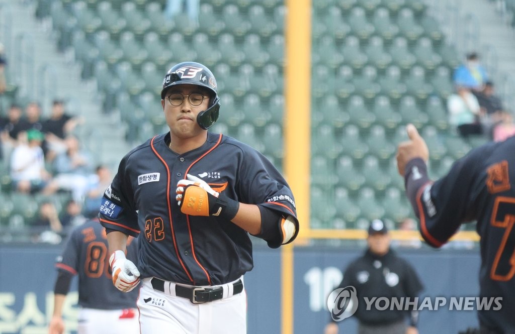 최재훈·채은성·김인환 '쾅쾅쾅'…한화, SSG에 7-0 완승