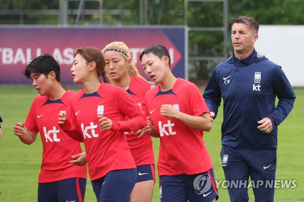 고강도 훈련 견딘 여자 축구대표팀, 내일 월드컵 최종 23인 발표