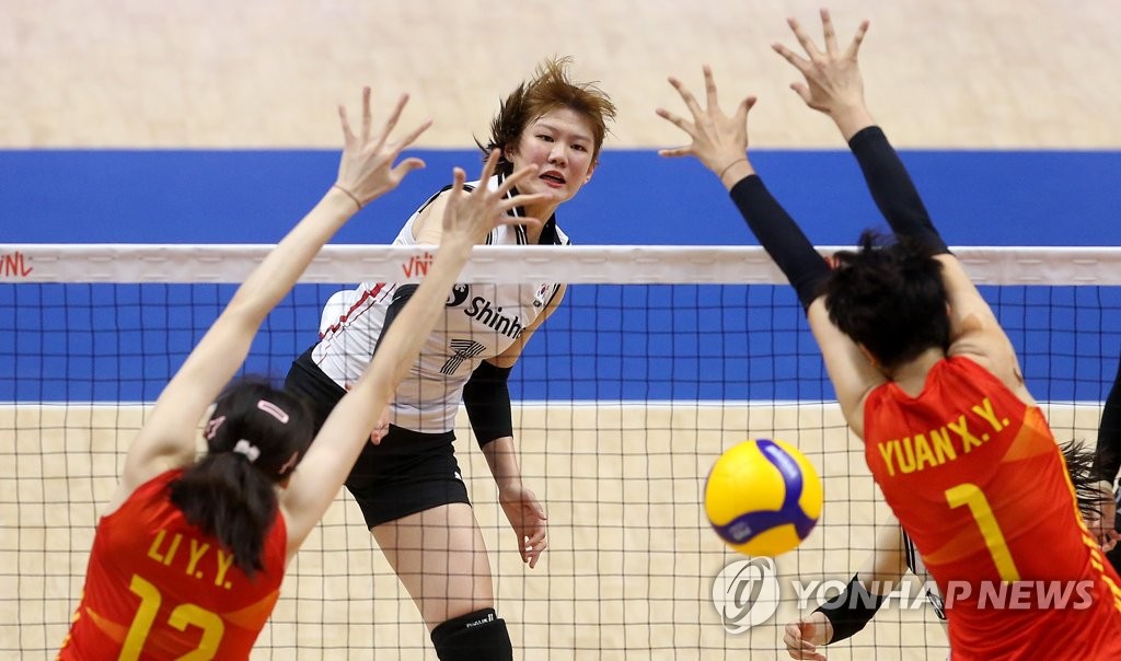 'VNL 최대 소득' 김다은의 다짐 "이기는 경기 보여드릴 것"