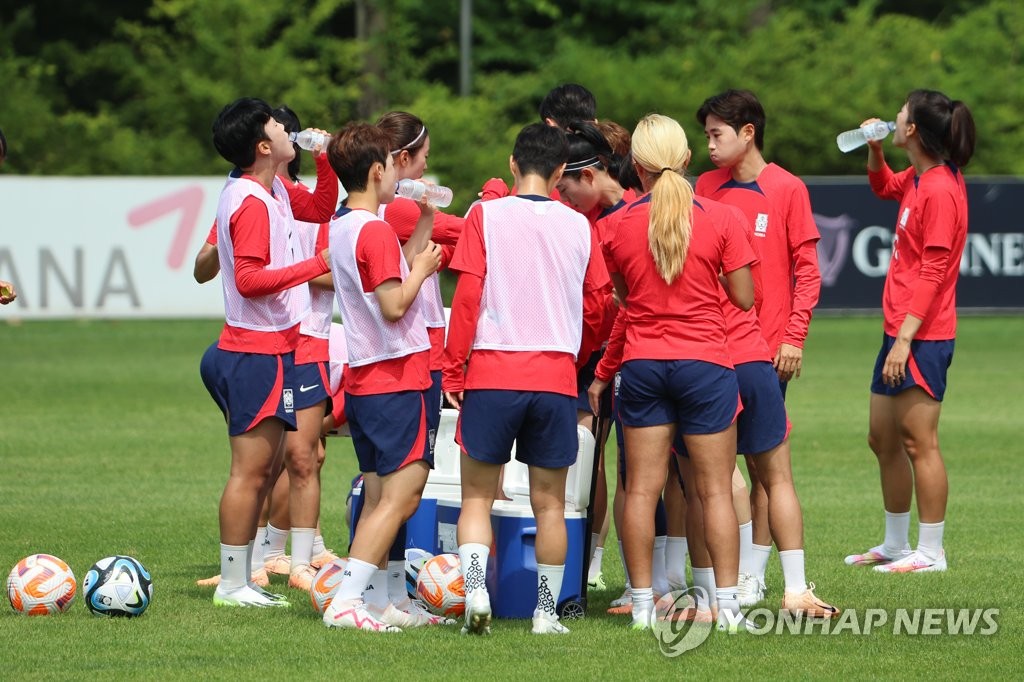 고강도 훈련 견딘 여자 축구대표팀, 내일 월드컵 최종 23인 발표