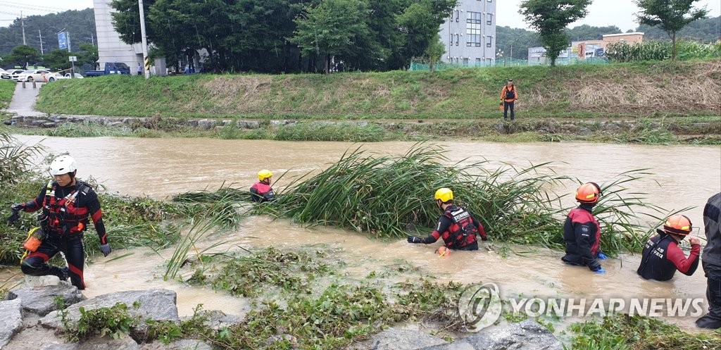 경기지역 곳곳에 집중호우…1명 사망·피해 122건 조치(종합2보)