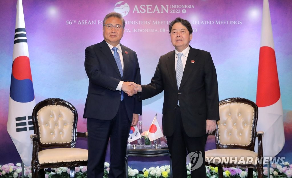 한일 외교장관회담 인니서 개최…尹요청사항 재차 강조(종합2보)