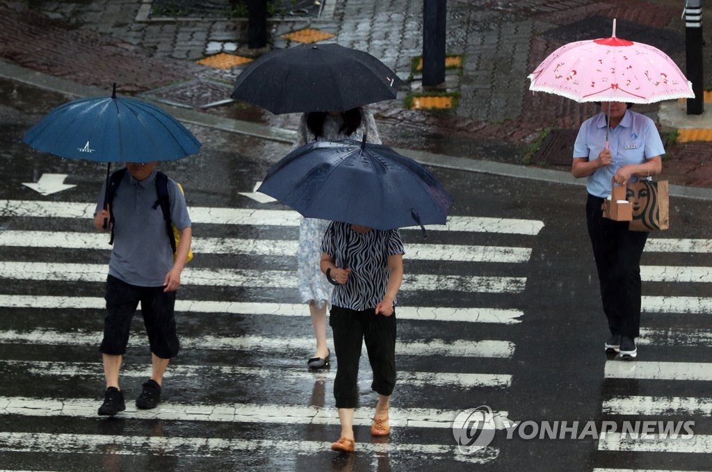 대구·경북 흐리고 가끔 비…경북 북부 중심 강수량 100∼200㎜