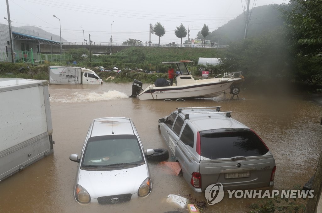 대전세종충남 폭우에 5명 사망…농경지 3천200㏊ 침수(종합)