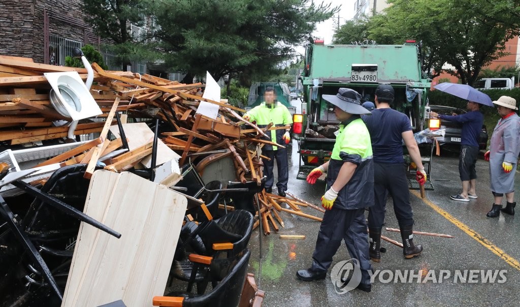 충남도, 호우 피해 지역에 응급 복구비 38억원 긴급 지원(종합)