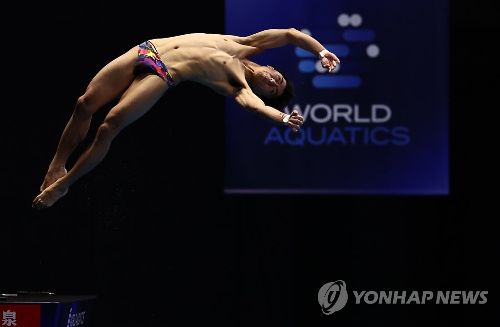 김영택, 세계선수권 다이빙 10ｍ 결승 진출…파리올림픽행 확정(종합)