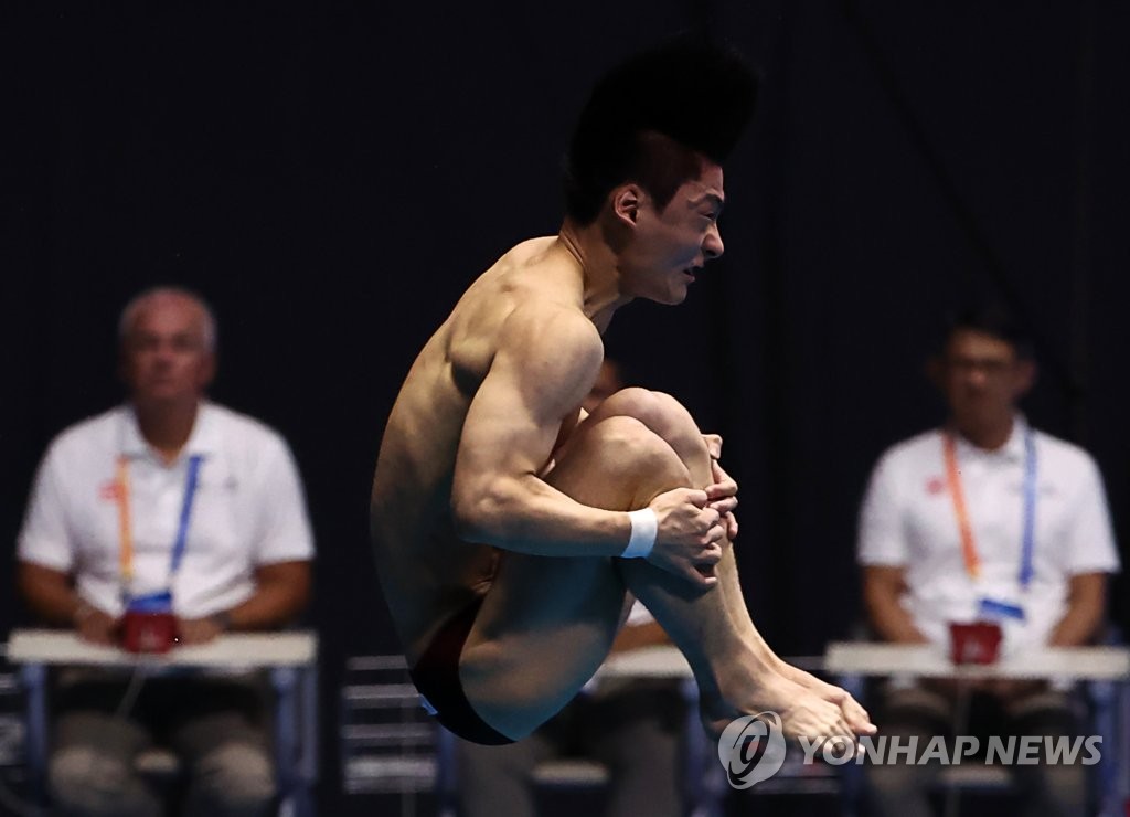 '한국수영 르네상스' 김우민·이호준의 역영…아티스틱 도약(종합)