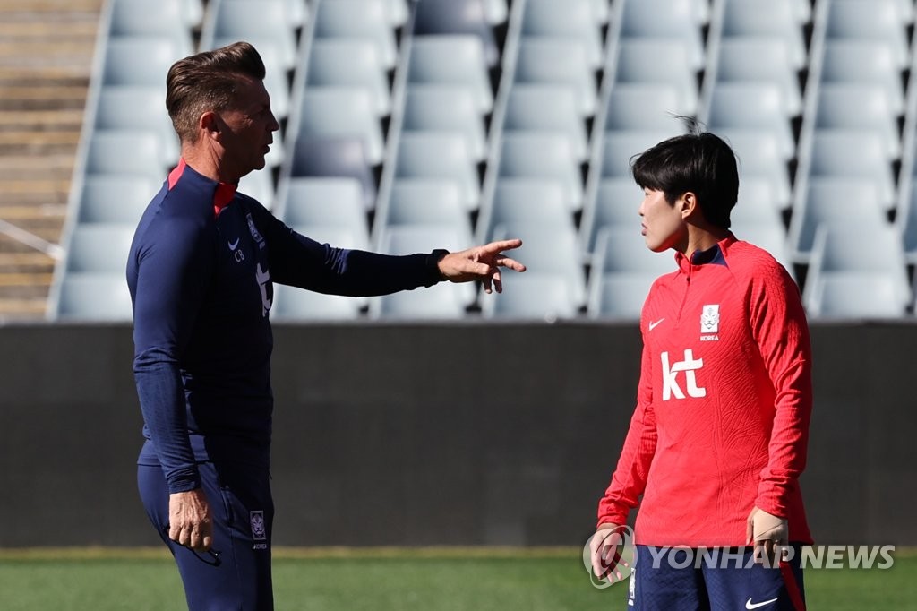 벨 감독 "체력은 최대한 끌어올렸다…이젠 대회에 집중"