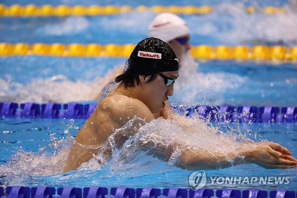 최동열, 세계선수권 남자 평영 100ｍ 12위로 준결승 진출