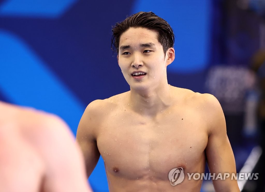 자유형 400ｍ 세계무대 경쟁력 확인 김우민…아시아엔 적수 없다