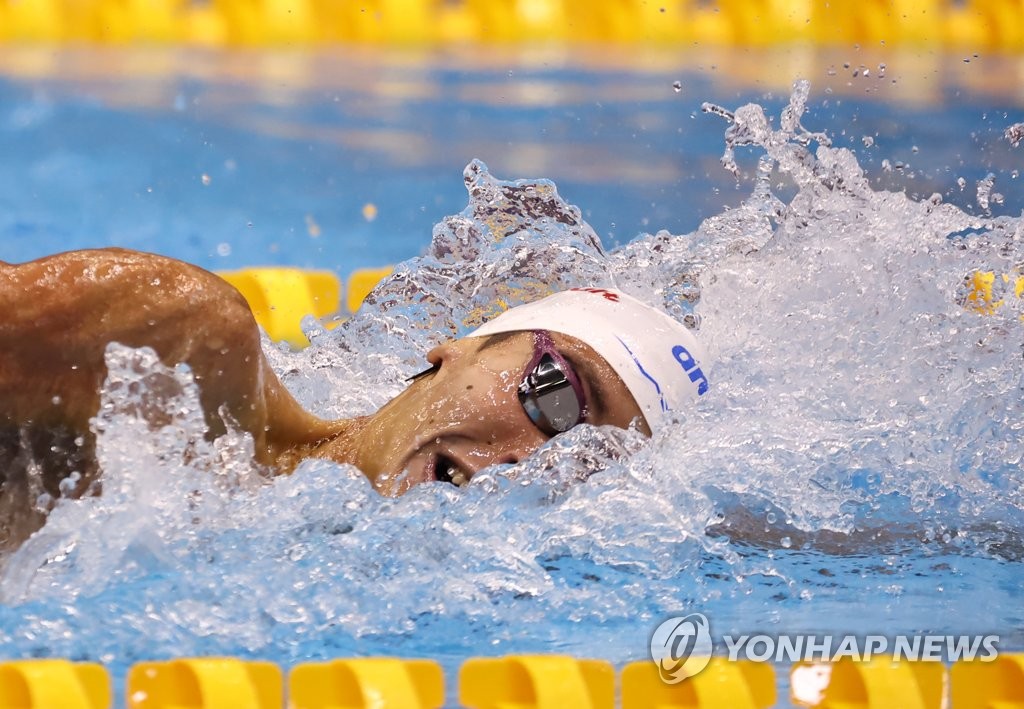 황선우 3위·이호준 6위…한국 최초로 자유형 200ｍ 동반 결승행(종합)