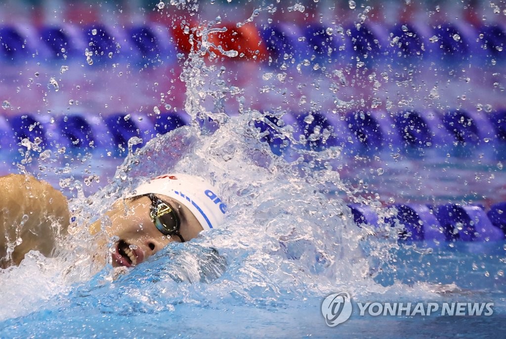 황선우, 자유형 200ｍ 한국新…세계선수권 2회 연속 메달 새역사(종합2보)
