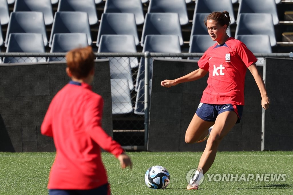 [여자월드컵] '포메이션에 얽매이지 마!'…모로코전 앞둔 벨 감독 주문