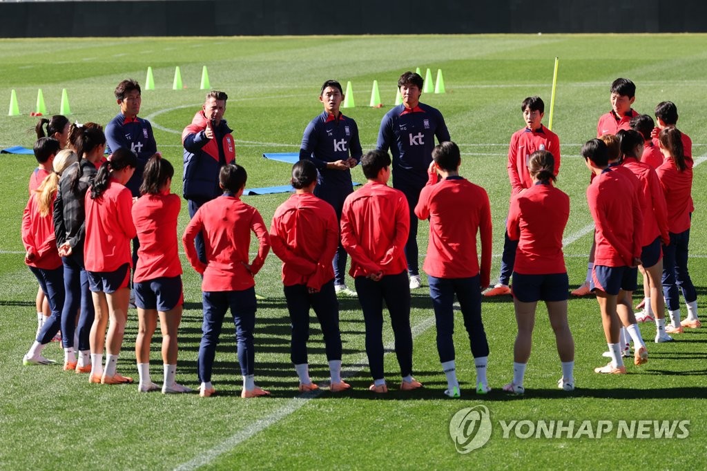 [여자월드컵] '탈락 위기' 속 벨 감독은 페어·천가람 등 '미래' 집중 지도