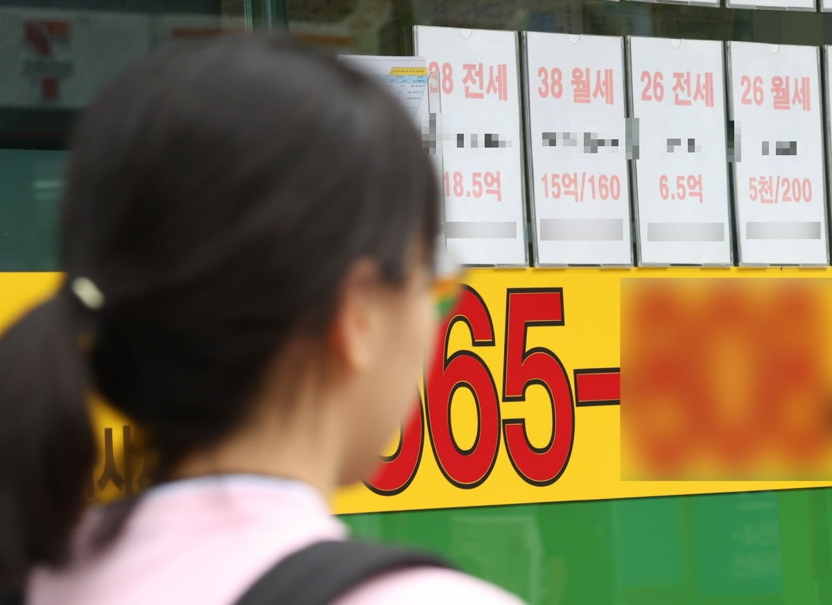 서울에 있는 부동산 공인중개 업소에 매물 안내문이 붙어있다. 사진=연합뉴스