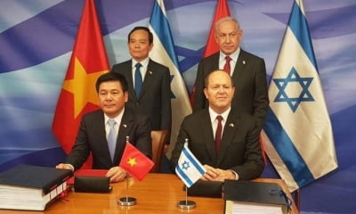 베트남·이스라엘, FTA 체결…"연간 교역 3.8조원대로 확대"