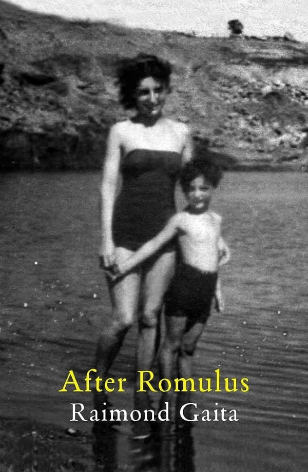 『작별』의 원서 Romulus, My Father 표지 속 로물루스와 후속작 After Romulus 속 크리스틴.