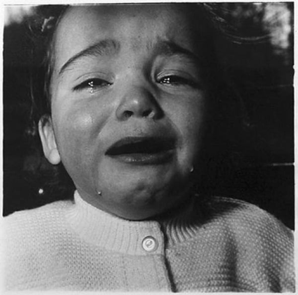 Diane Arbus, A Child Crying, New Jersey, 1967