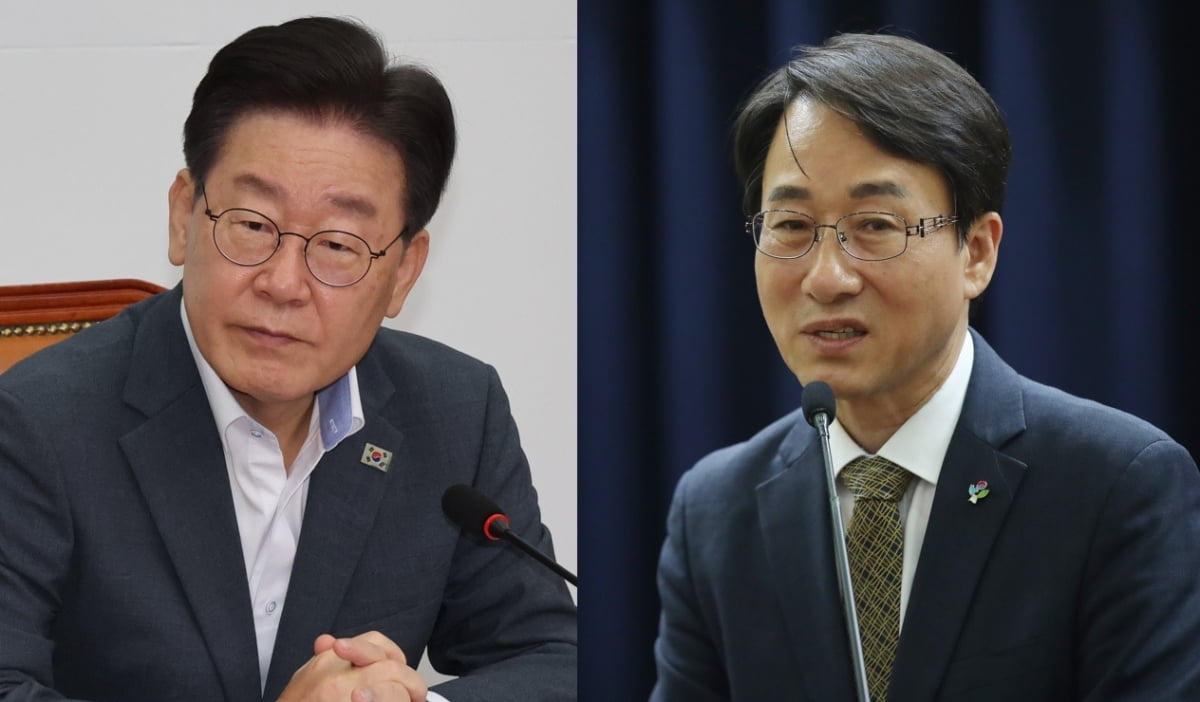 더불어민주당 이재명 대표와 이원욱 의원/사진=연합뉴스, 뉴스1