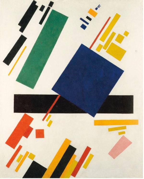 카지미르 말레비치, <절대주의 구성> (Suprematist Composition) (1916).