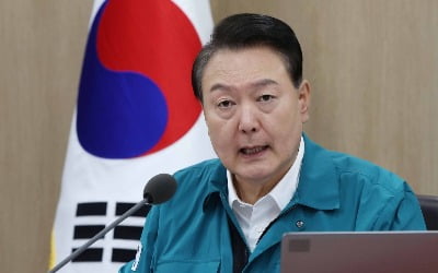 [포토] 尹, 을지 국무회의 주재…한미일 정상회의 대국민 설명