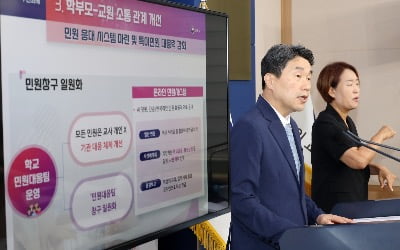 [포토] 이주호 교육부 장관, 교권 회복 방안 발표