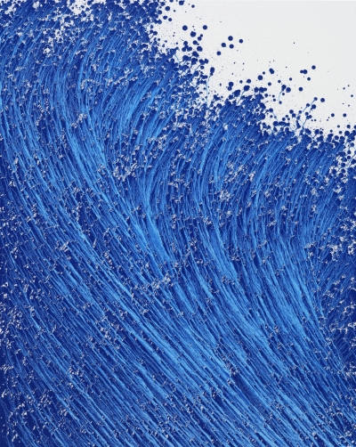 '흙의 작가' 채성필, 그가 이번엔 '파랑의 물'을 그렸다 
