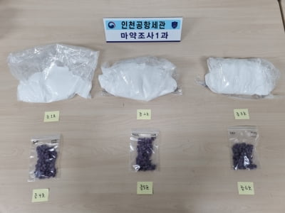 클럽 마약 '케타민' 34만명분 밀수조직 검거
