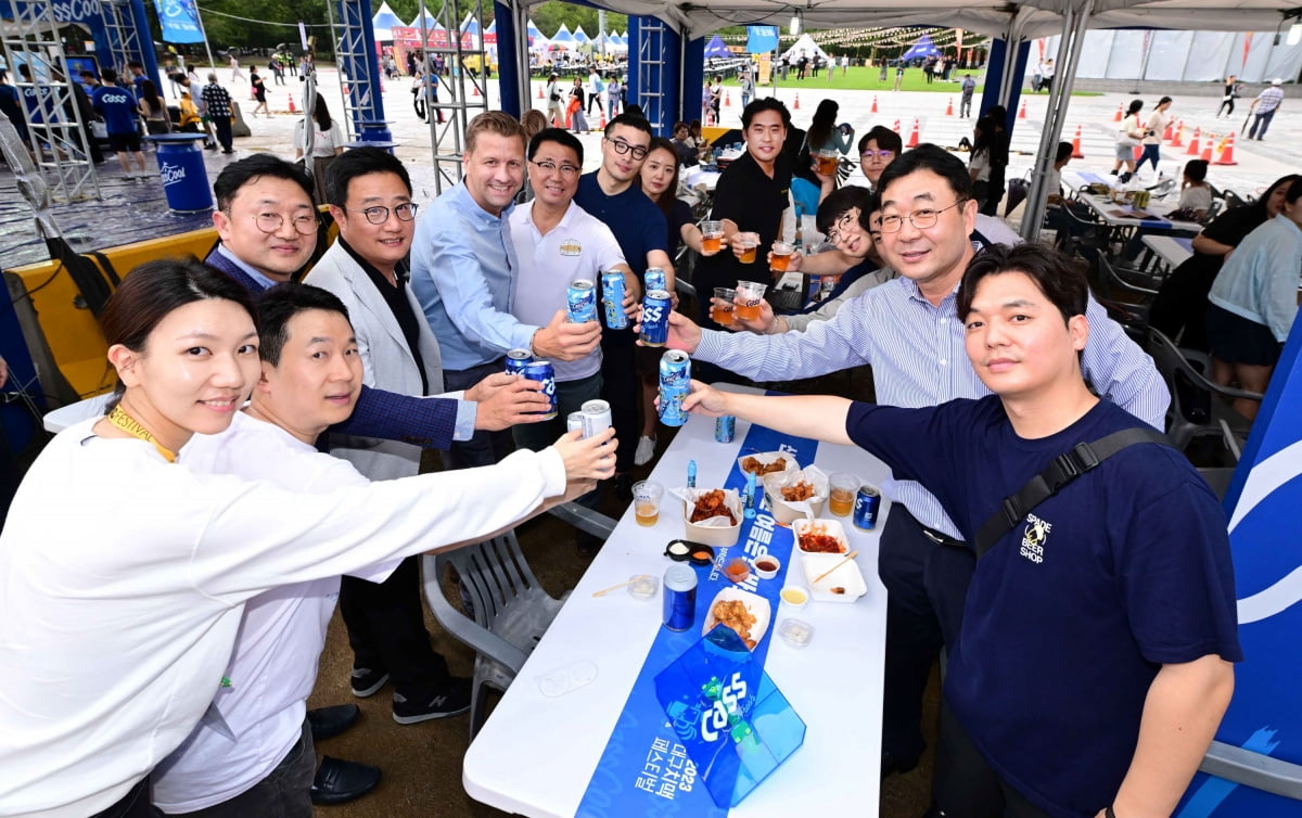 [포토] 오비맥주 카스X한맥, '2023 대구치맥페스티벌' 참여