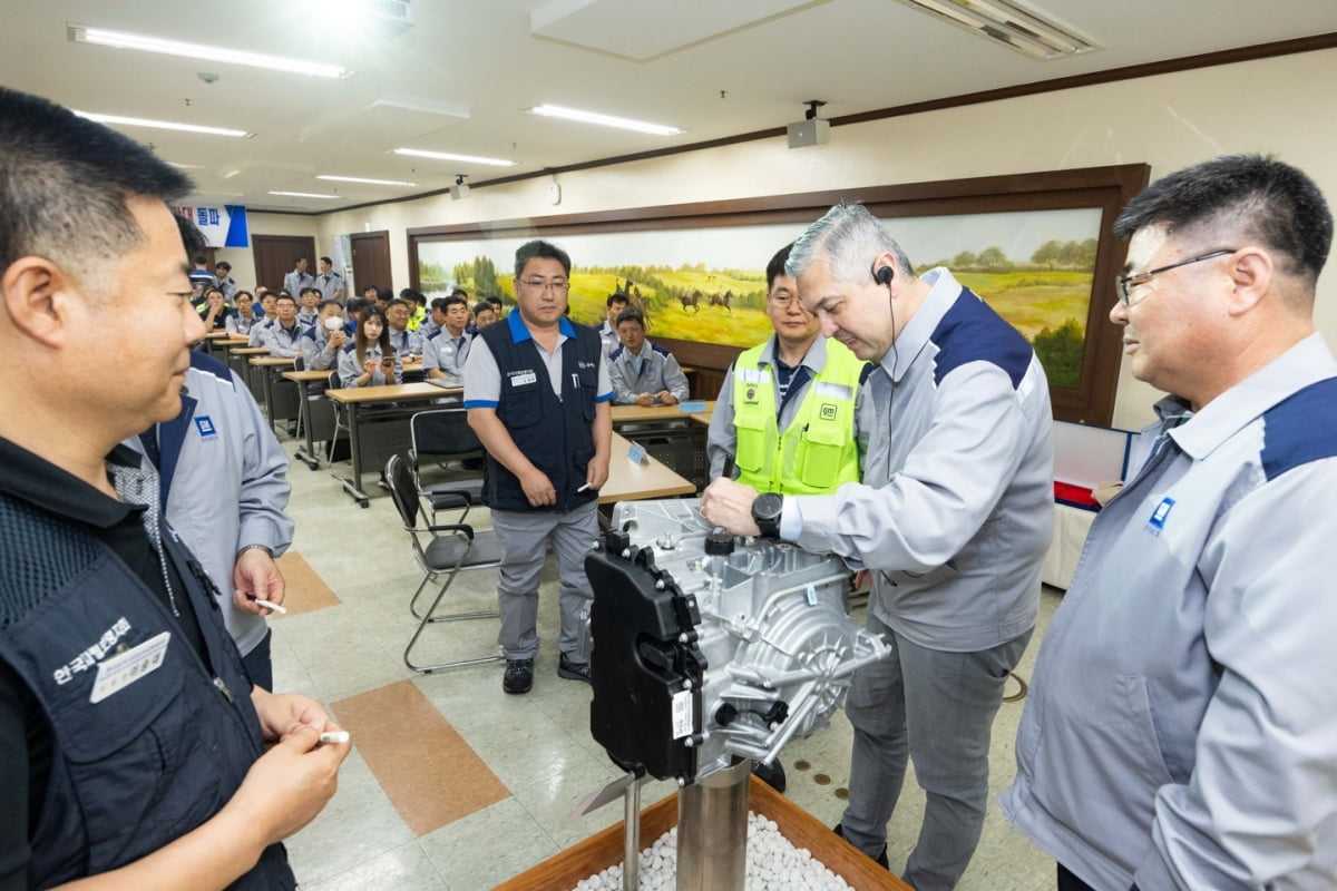 "차질없는 생산 중요"…한국GM 신임 사장의 잇단 '현장경영'