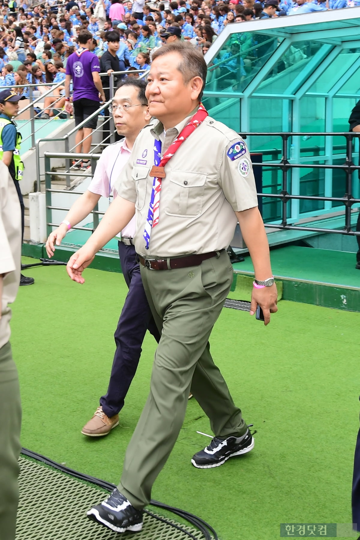 [포토] 폐영식 참석하는 이상민 행정안전부 장관