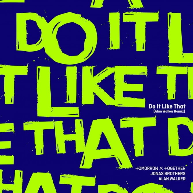 투모로우바이투게더, 앨런 워커와 협업…'Do It Like That' 리믹스 발표