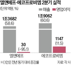 엘앤에프, 양극재 판매가 하락…2분기 사설 카지노익 95% 감소 '쇼크'