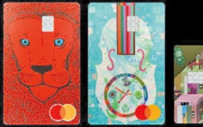 하나카드, 발달장애 예술가 작품 신용카드 디자인에 활용