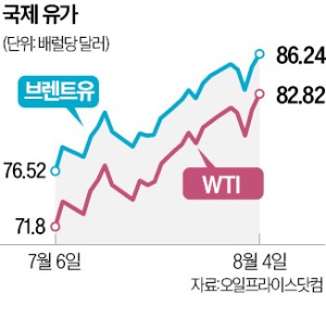 러-우 확전·OPEC 감산에 유가 고공행진…"100달러 돌파"전망도