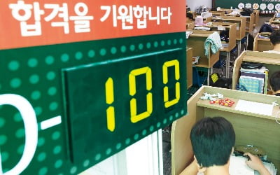 [포토] 수능 D-100…폭염보다 뜨거운 공부 열기