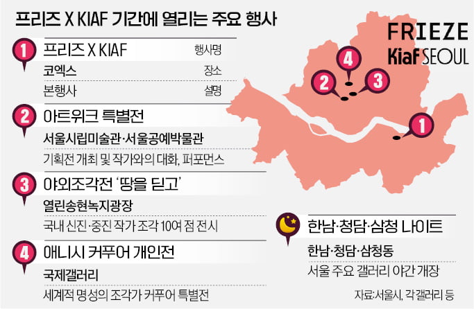 "서울은 세계의 미술 수도"…9월 도시 전체가 갤러리로