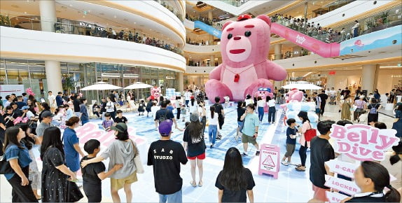 [포토] 초대형 벨리곰 타임스퀘어에 떴다