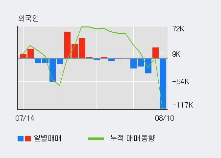 '선진뷰티사이언스' 52주 신고가 경신, 전일 외국인 대량 순매수