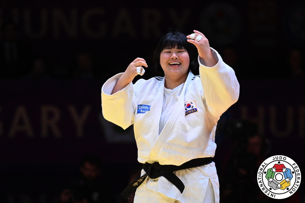 유도 김하윤, 헝가리 마스터스 동메달…올해 4번째 메달