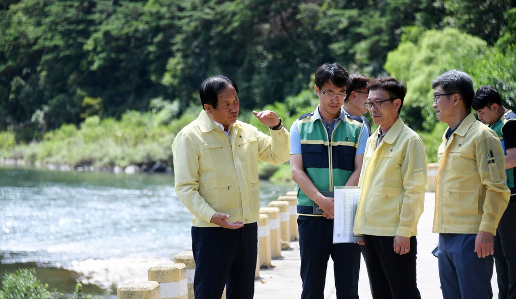 평창군, 제6호 태풍 카눈 대비 재해취약지역 현장 점검