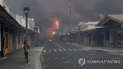 하와이, 대형 산불 피해 확산…최소 6명 사망·20여명 부상(종합)