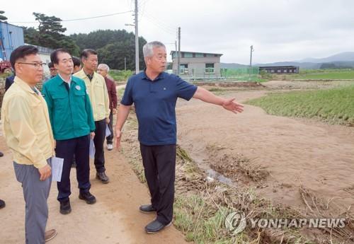 강원 태풍 피해 눈덩이…고성 현내면 특별재난구역 '촉각'