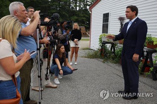 美공화 첫 토론, 불참 트럼프 대신에 디샌티스에 집중 포화 예상