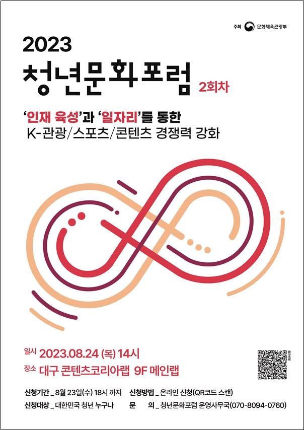 청년들의 K-컬처 경쟁력 강화 방안은…'제2차 청년문화포럼'