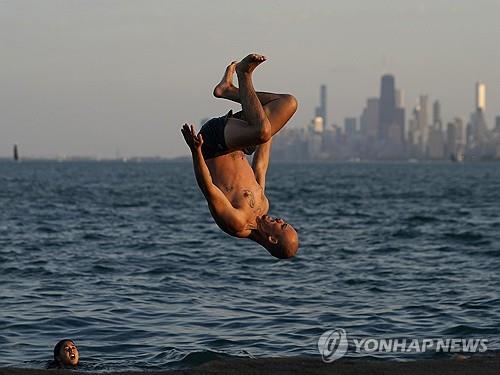 美시카고 체감온도 49℃까지 치솟아…역대 최고 기록