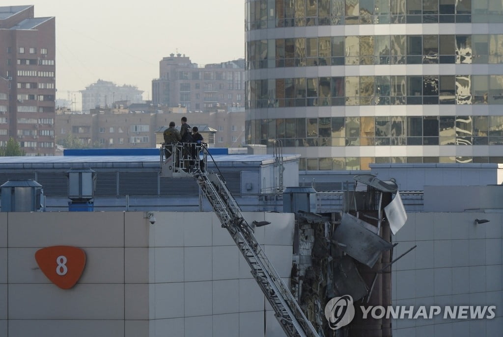 또 뚫린 모스크바…러 "방공망으로 드론 요격"