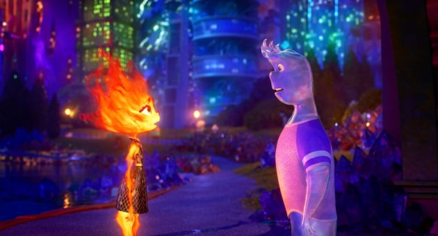 What if fire and water were people? 'Elemental', 'Inside Out' fame?