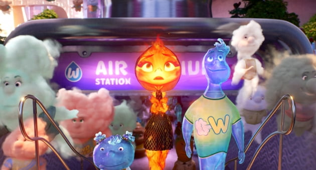 What if fire and water were people? 'Elemental', 'Inside Out' fame?